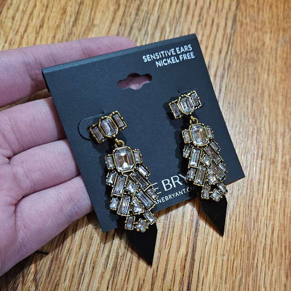 NWT! Lane Bryant Eclectic Retro Style Glam Earrings ~ Nickel Free - Picture 5 of 8